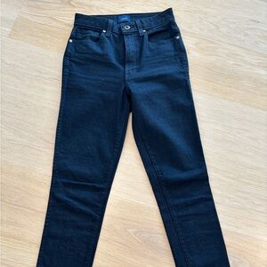 KHAITE Black Skinny Jeans Timeless Style
